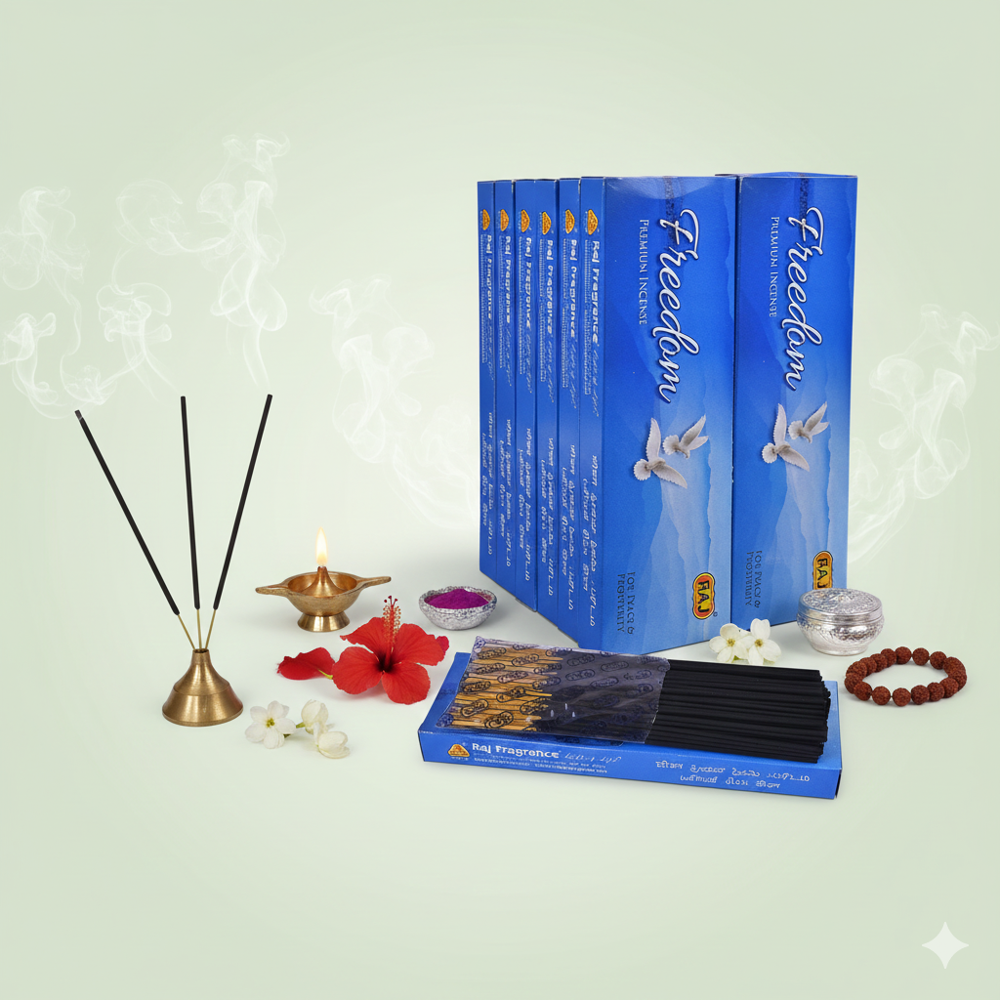 Freedom Fragrance Premium Incense Sticks