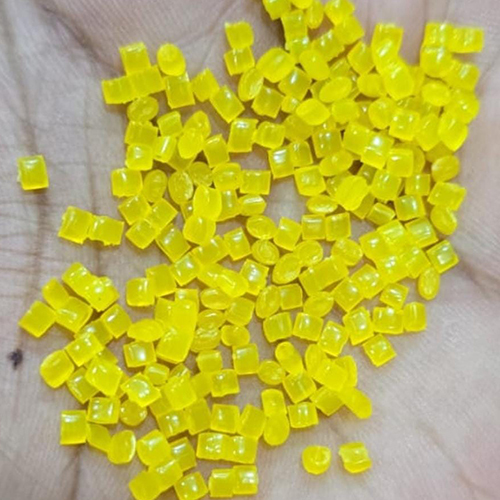 PP Natural Yellow Colored Granules