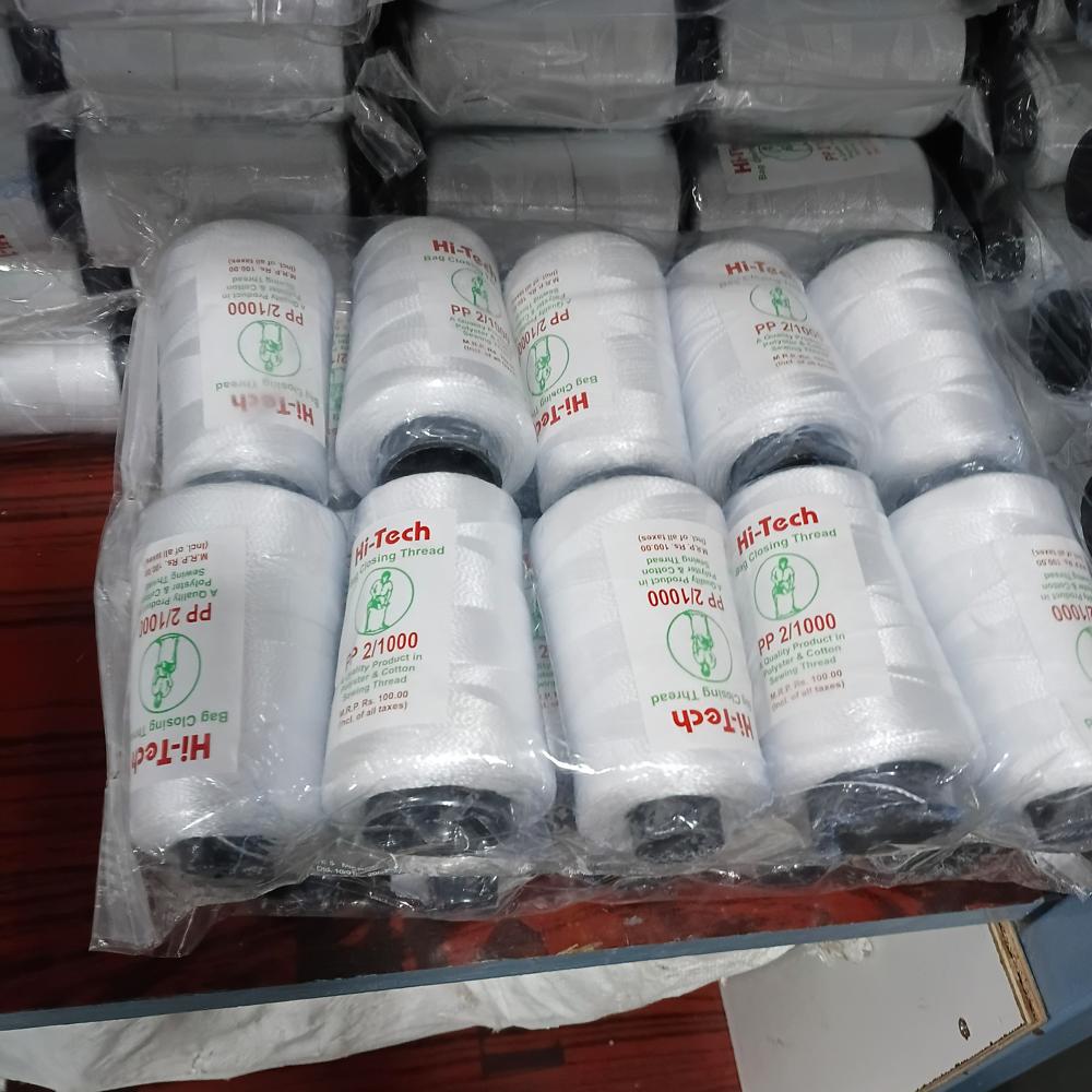 Polypropylene Thread - Application: For Packing Bags With Machine