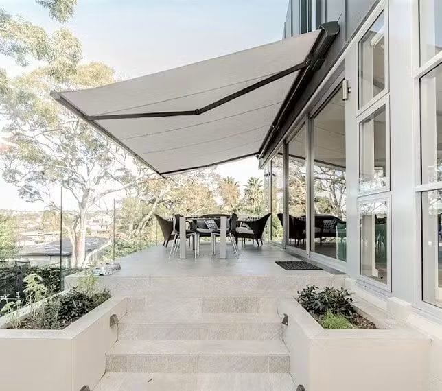 Terrace Awnings Manufacturer - Color: White