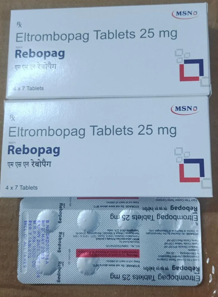 25 Mg Eltrombopag Tablets - Ingredients: Chemicals