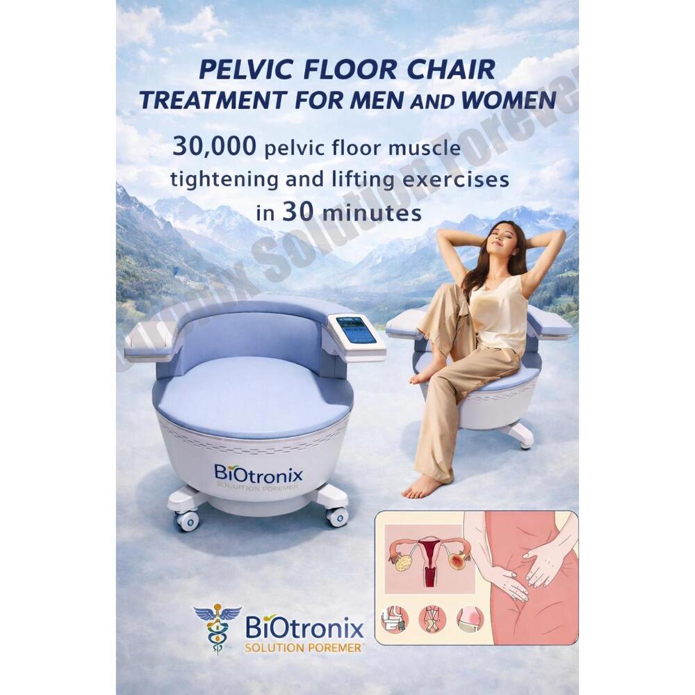 Pelvic Floor Muscle Strengthening Chair for Post-Natal Recovery