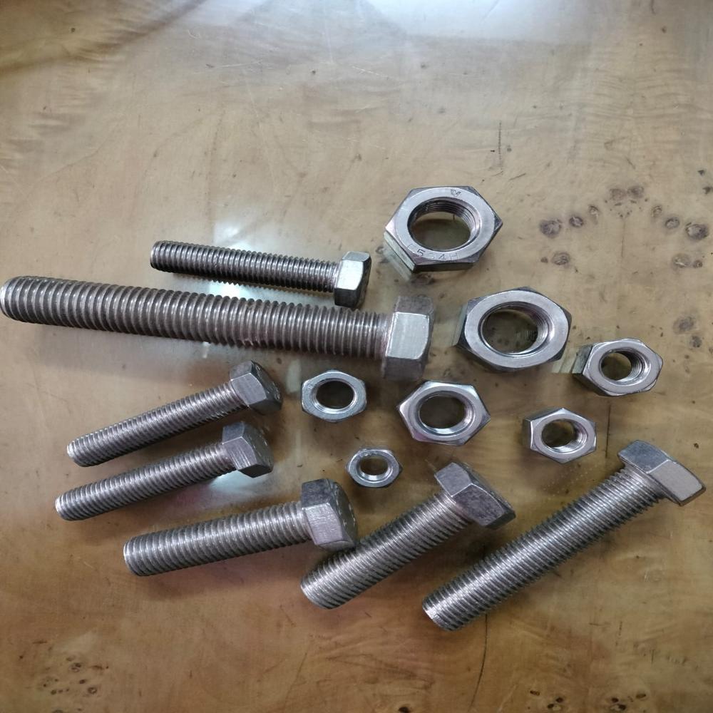 Stainless Steel Nut Bolts - Application: Construction