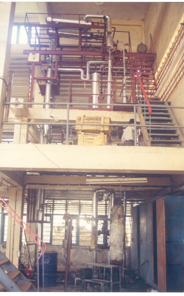 Batch Vaccum Distillation Pilot Plant