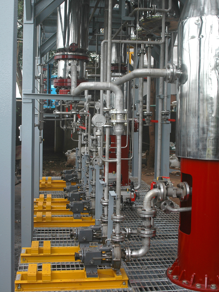 Distillation Skid For Bio Diesel Manufacturing Facility