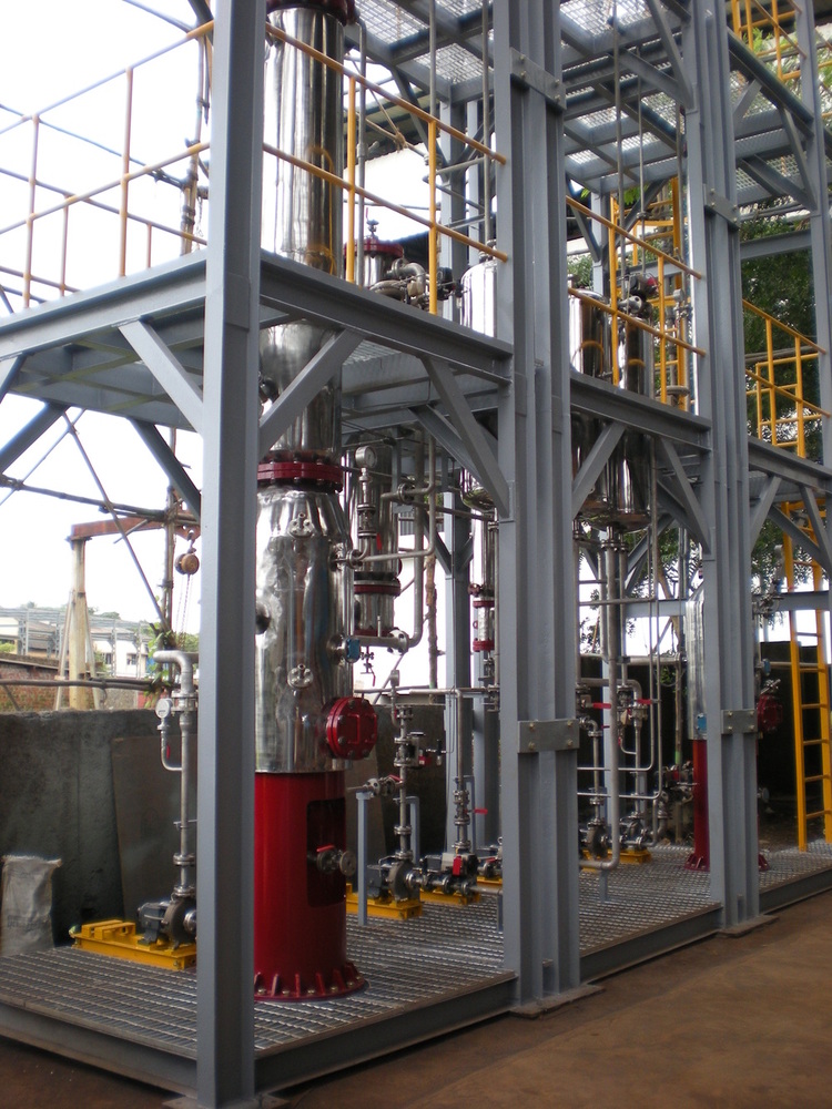 Distillation Skid For Bio Diesel Manufacturing Facility