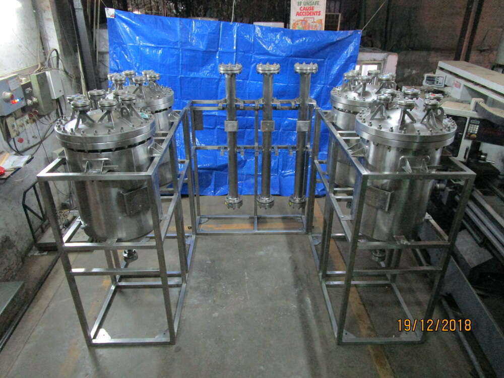 Multi Column Skid Pilot Plant Setup Fabricated As Per Ped For United Kingdom