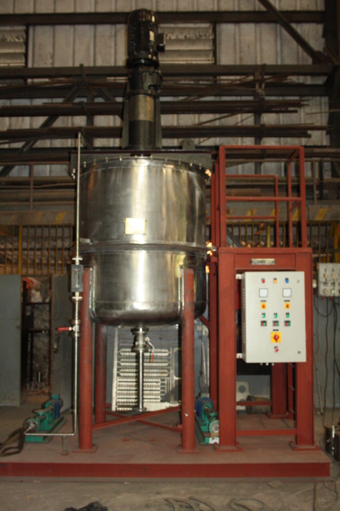 Turnkey Mixing System With Pumps