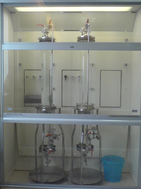 6 Inch Glass Chromatography Columns