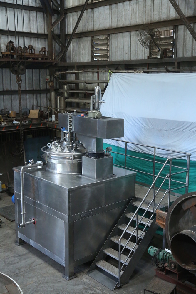 Batch Emulsion Preparation System For Cosmetic Industry