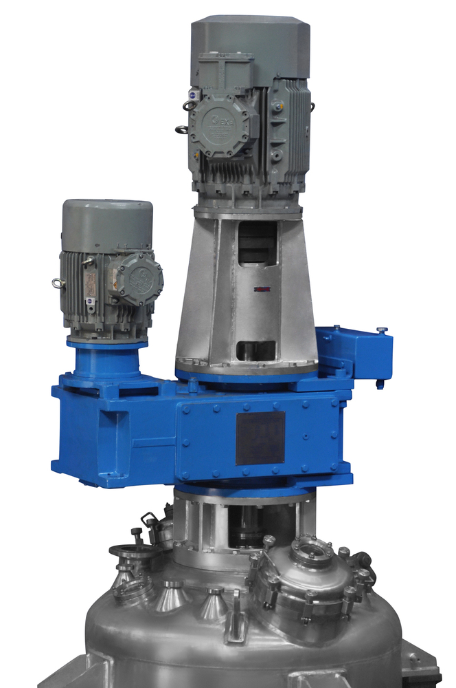 Multi (Two) Agitator High Shear Mixing Vessel For Emulsion Unit