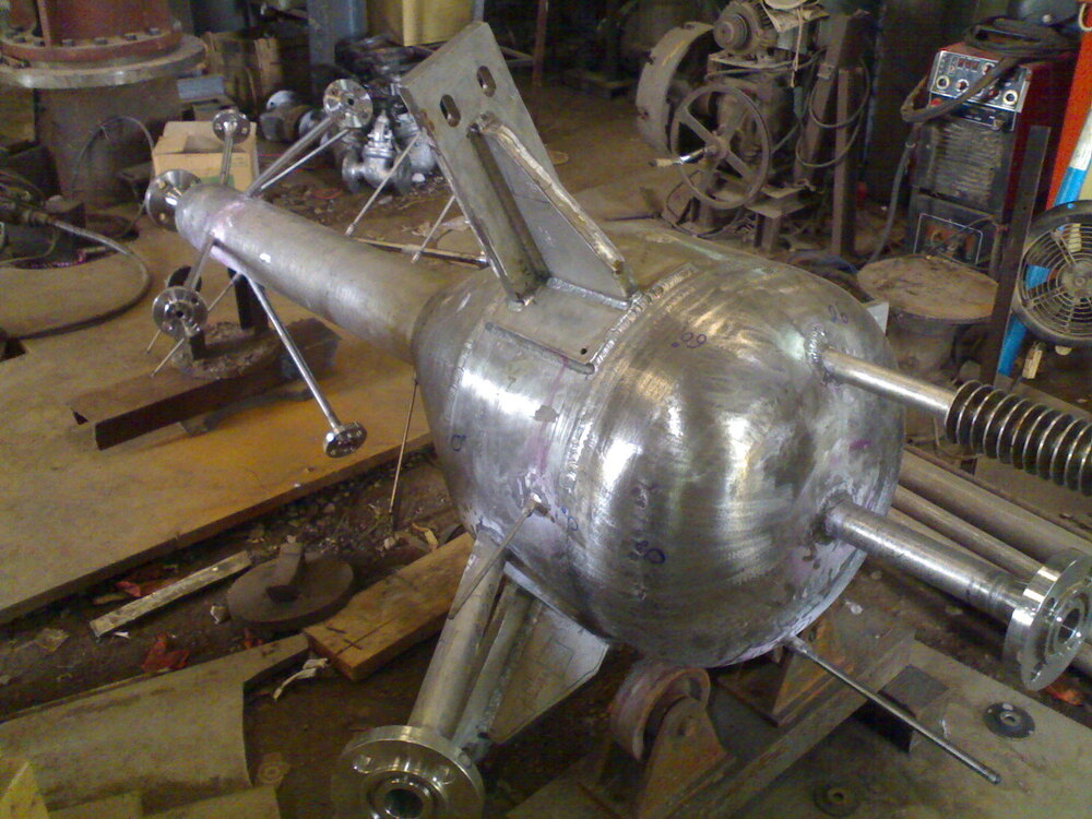 High Pressure Equipment in High Temperature Alloy Steel for Pilot Plant