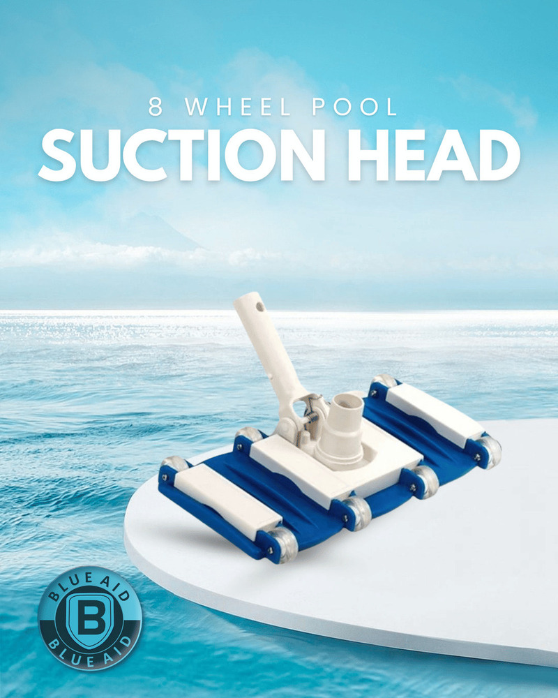 8 Wheel Pool Suction Head