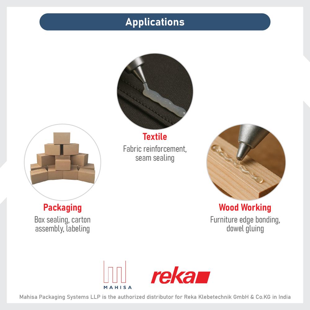 Reka Klebetechnik - MS 80 - Mechanical Hot-melt Glue Gun