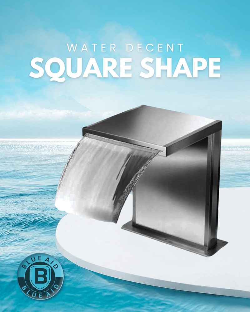 Square Shape Water Decent