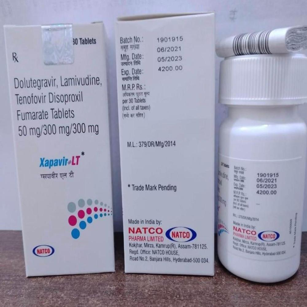 Dolutegravir Lamivudine Tenofovir Disoproxil Fumarate Tablets