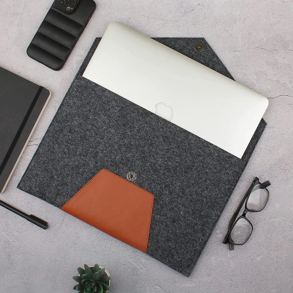 Dark  Grey Laptop Sleeve