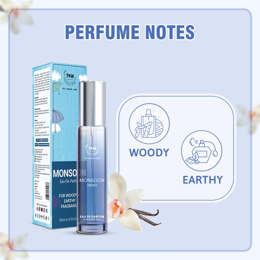 Tnw - Monsoon Eau De Parfum - Fushion Of Woody, Natural And Earthy Fragrances Which Lifts Up - Characteristics: No Side Effect
