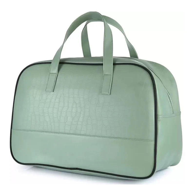 Green Leather Duffle Bag