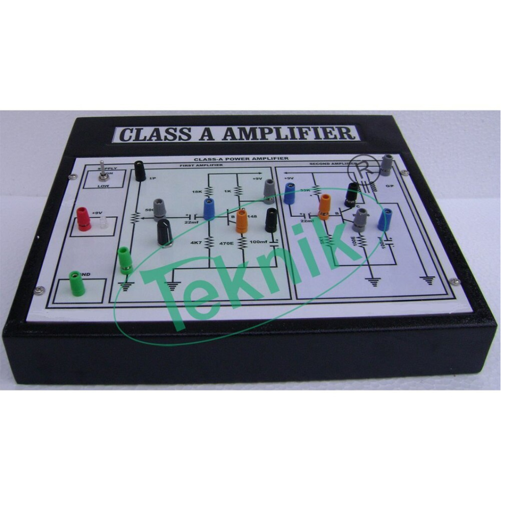 Audio Power Amplifier (Class A Using Bjt)