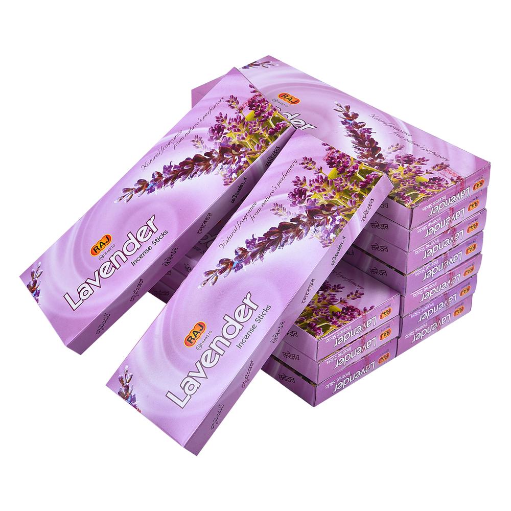 Lavender Incense Sticks - Burning Time: 30 Minutes