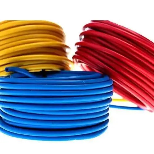 Electrical Wire - Pvc Material, 1.5 Sq. Mm Size, Vibrant Red Color | Multi-purpose For Homes And Buildings, Durable Aluminum Conductor, 50-60 Hz Frequency