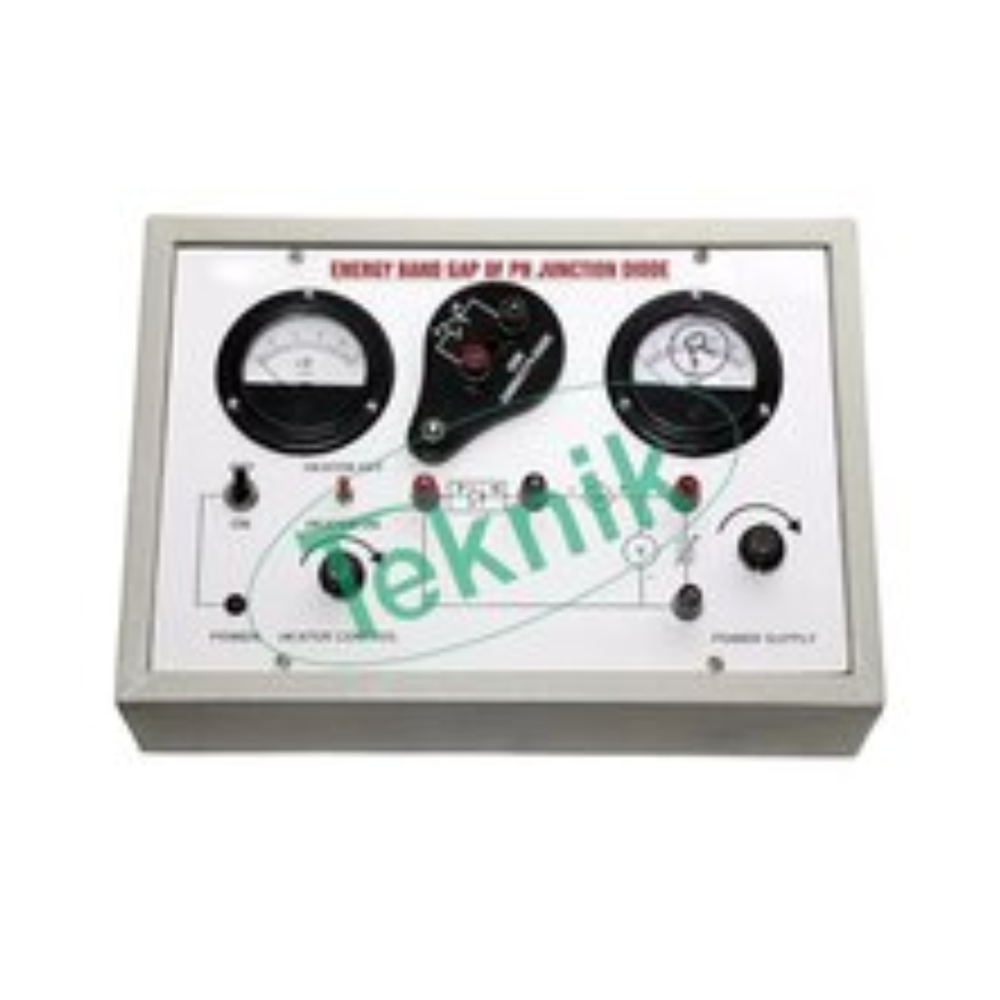 ENERGY BAND GAP APPARATUS WITH BAKELITE PANEL & ROUND METERS