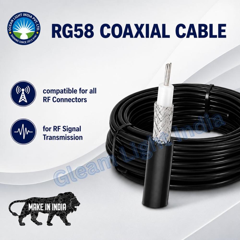 Rg 58 केबल - ग्लैम लाइट इंडिया