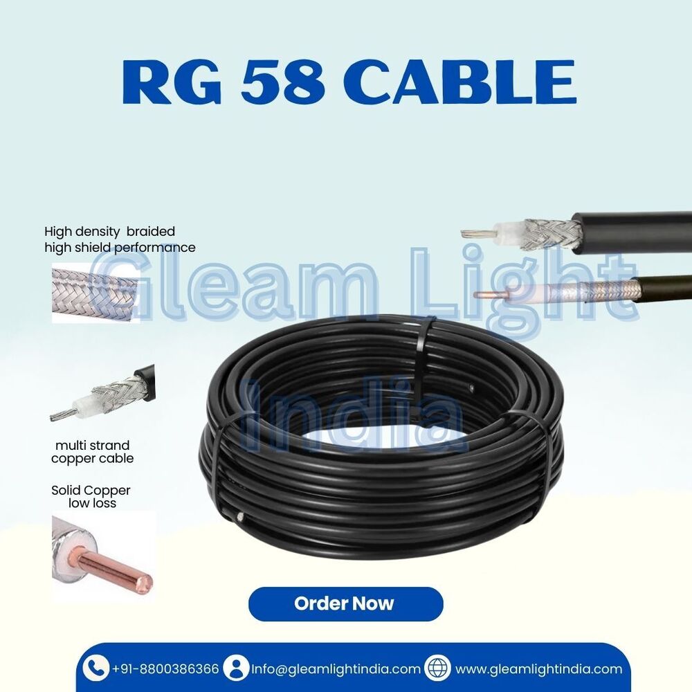 Rg 58 Cable - Application: Industrial