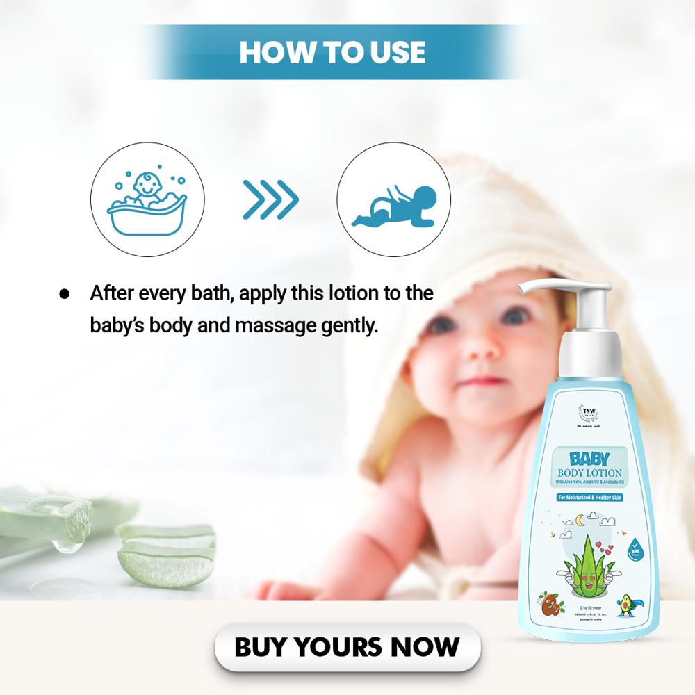 Baby Body Lotion For Healthy And Nourished Skin