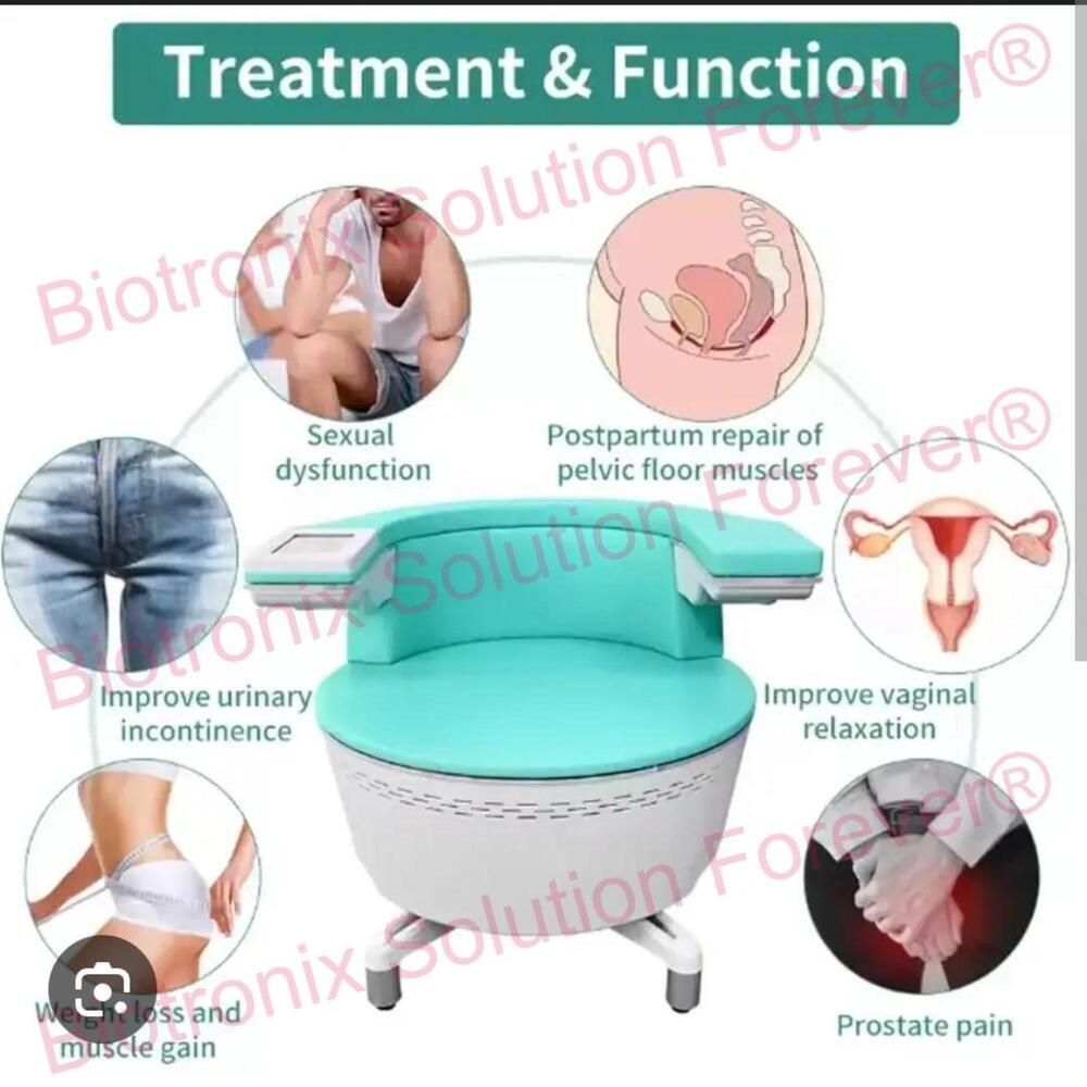 Digital Clinical Pelvic Floor Rehabilitation Chair with Non-Invasive Therapy