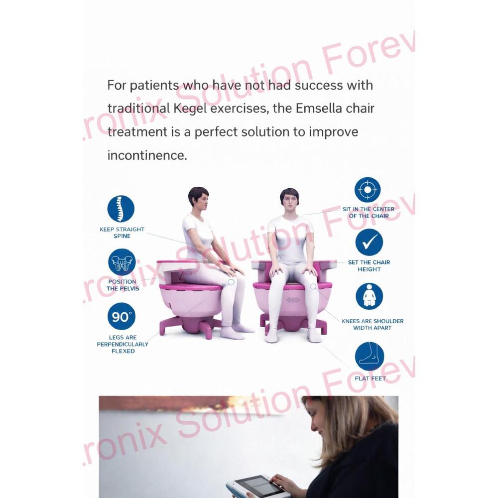 Advanced Clinical Pelvic Muscle Stimulator Chair for Rehabilitation Therapy