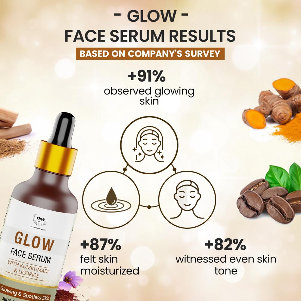 3X Glow Face Serum For Radiance Skin
