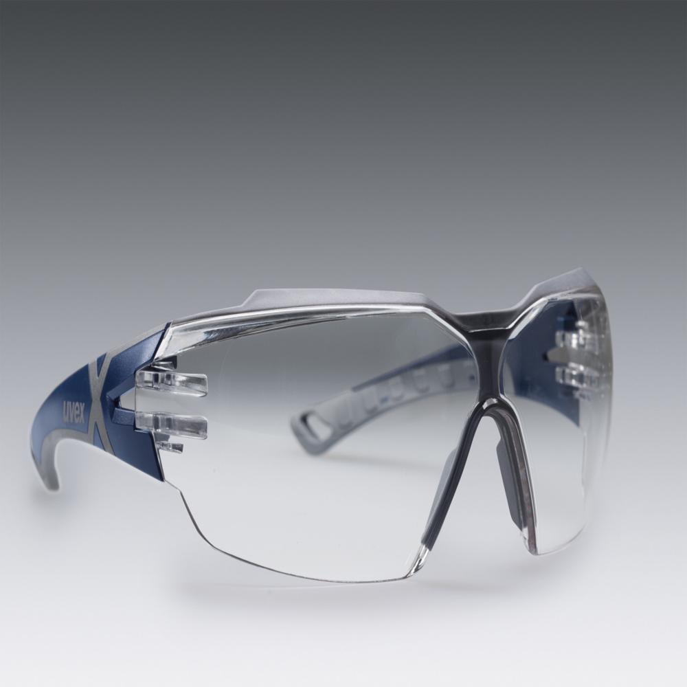 Safety Clear Goggles - Pvc Material, 50g Weight, White And Black Color | Industrial Application, High-quality Eye Protection For Male Users