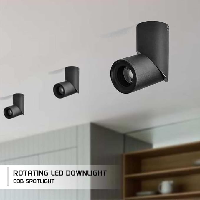 TWIST SURFACE LED Surface Mount Cylinder Light