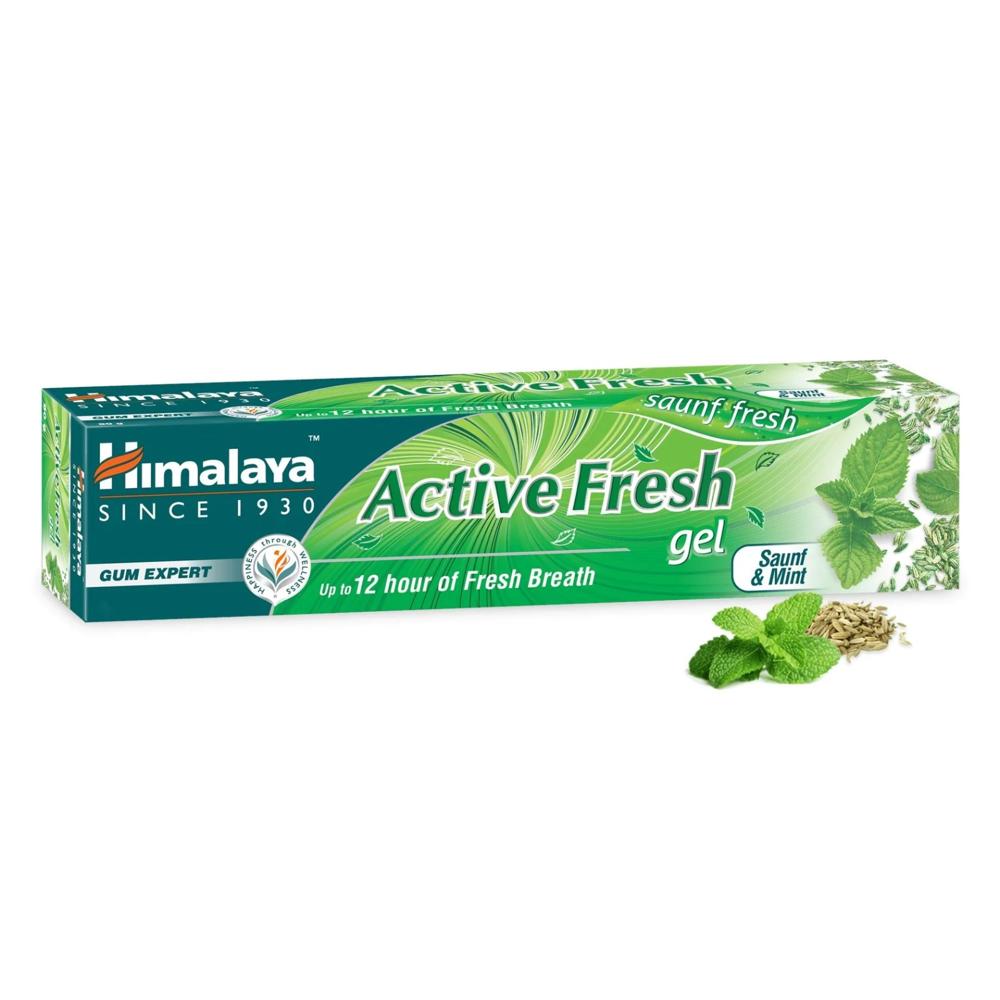 Himalaya Active Fresh Gel Toothpaste 80g - Flavor: Mint