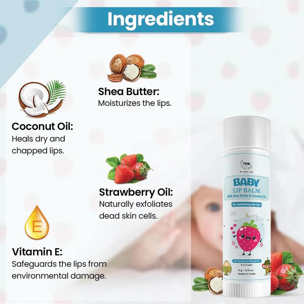 Baby Lip Balm for Dry Lips Lip Balm for Kids