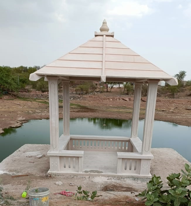 Sandstone Garden Gazebo