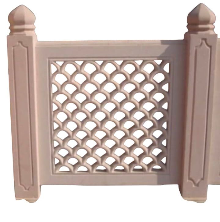 Matte Sandstone Balcony Jali