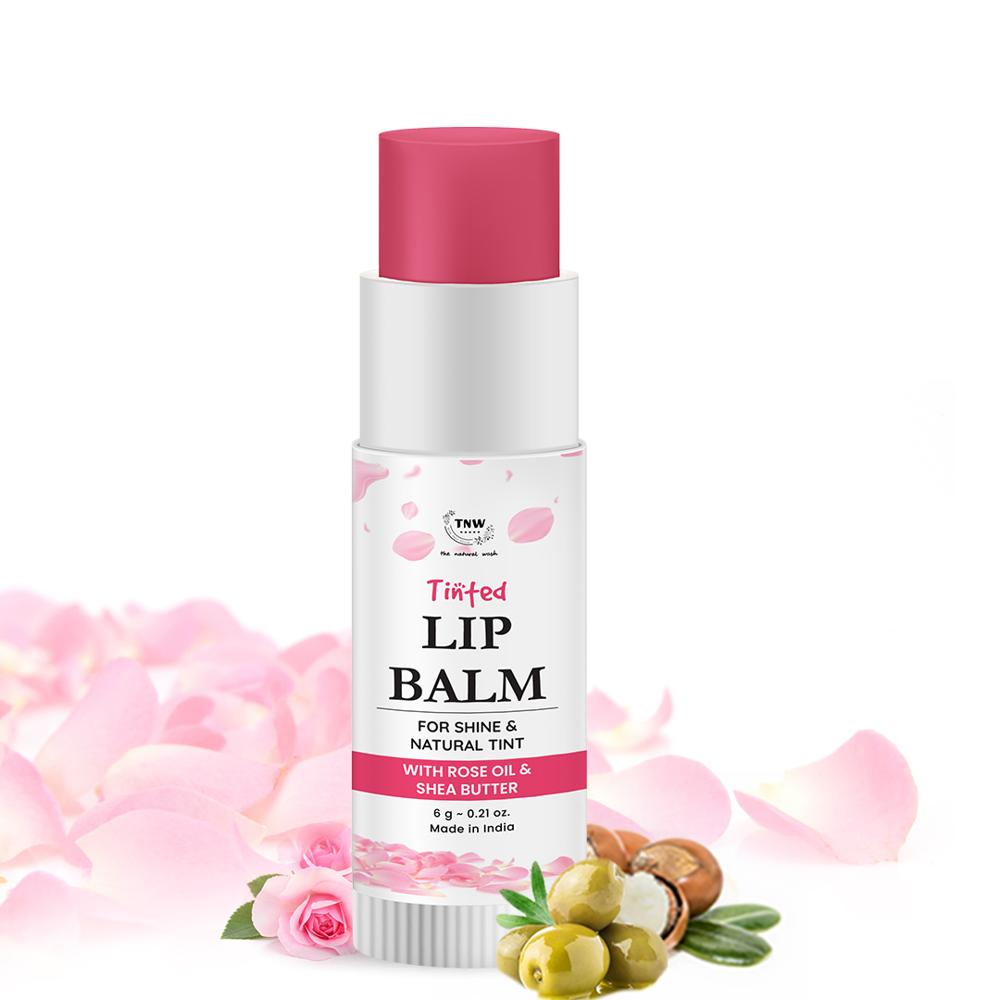 Rose Tinted Lip Balm for Soft & Moisturized Lips
