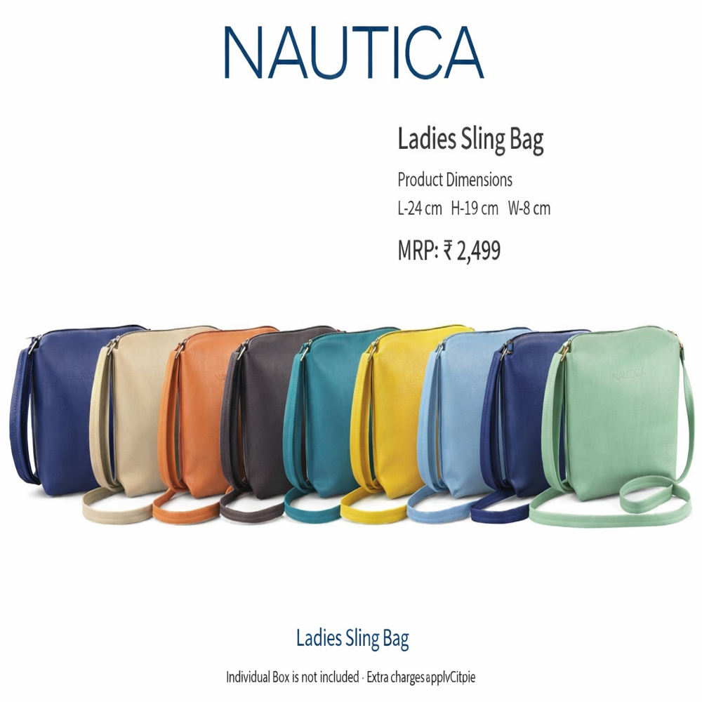 Nautica Sling Bag - Battery Capacity: N/a Statcoulomb (statc)