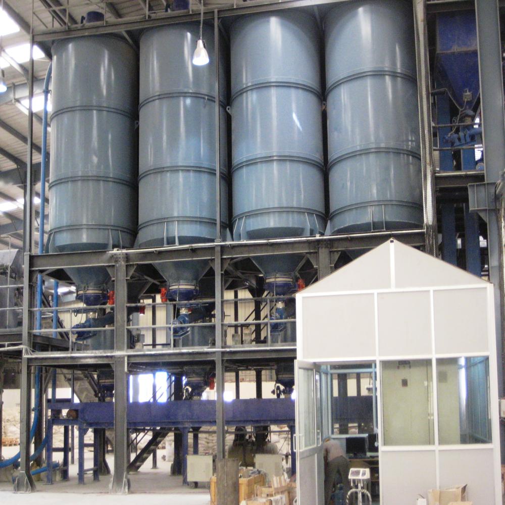 Construction Chemicals Batch Weighing System