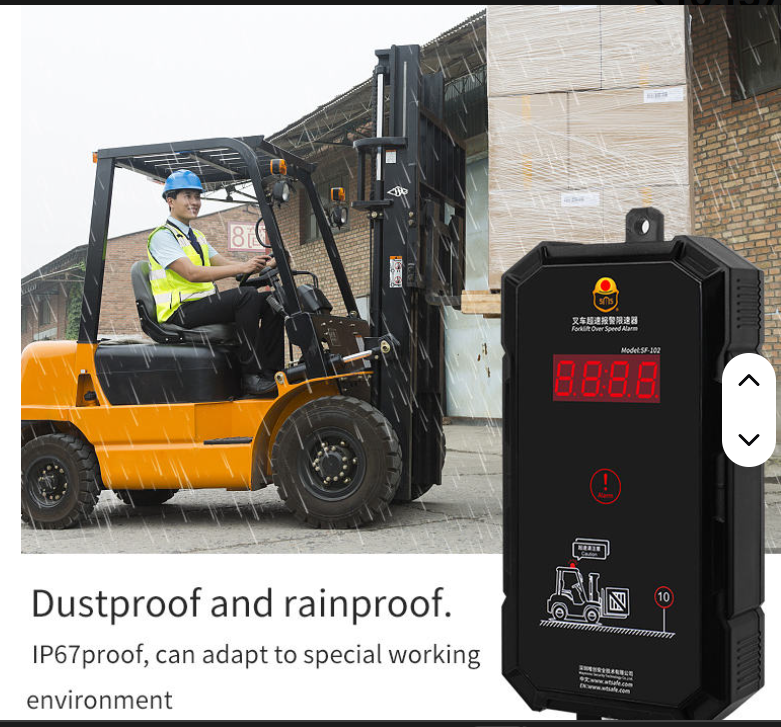 Forklift Speed Limiting Device - Color: Multiple