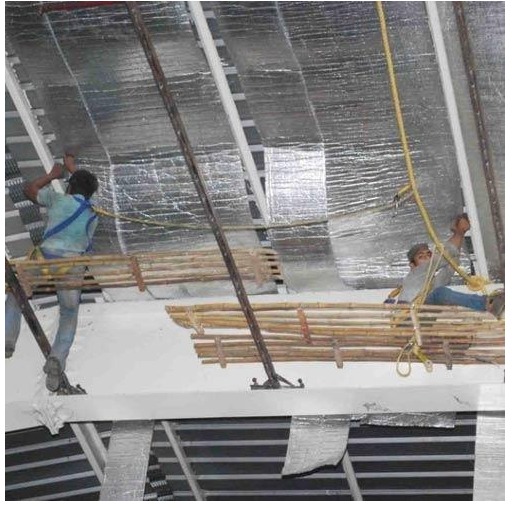 Tin Shed Insulation Material - Color: Silver