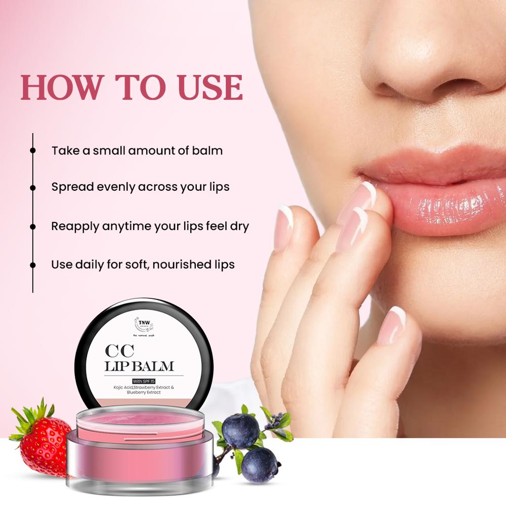 CC Lip Balm Strawberry | Brightens & Protects Lips