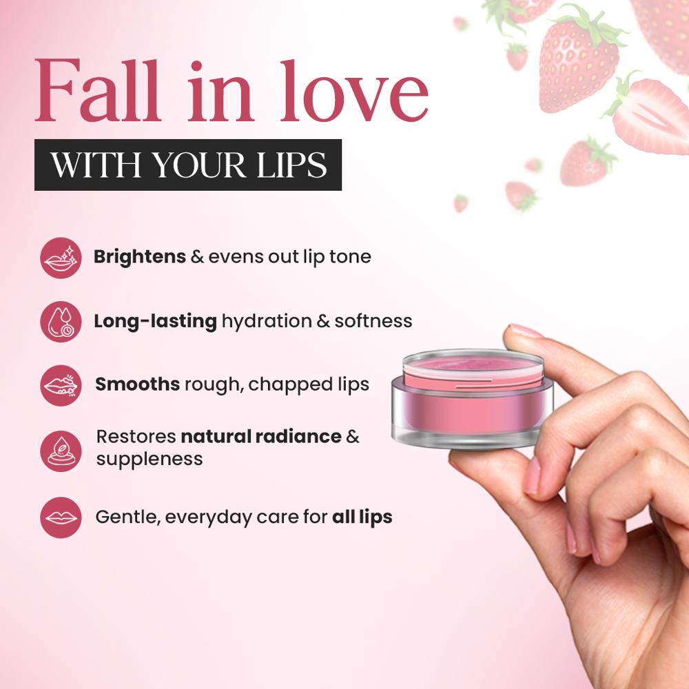 CC Lip Balm Strawberry | Brightens & Protects Lips