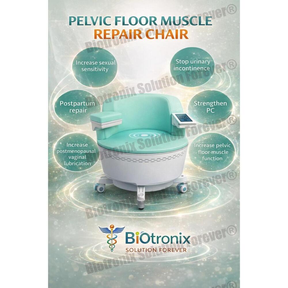 Pelvic Floor Muscle Recovery Chair for Women & Men Rehabilitation