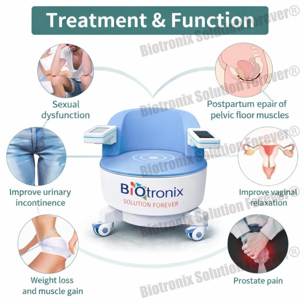 Pelvic Floor Muscle Recovery Chair for Women & Men Rehabilitation