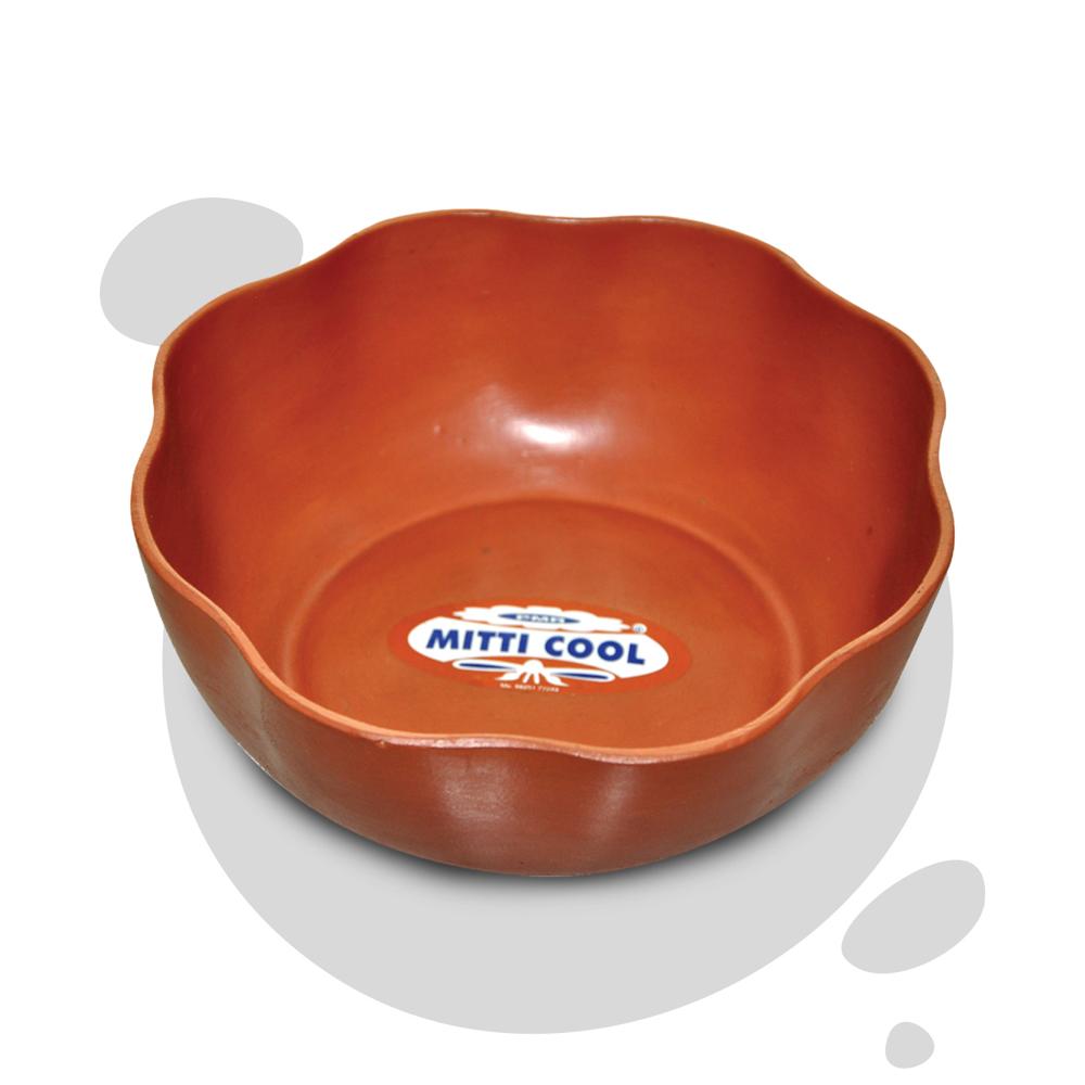 MTC-032 6 Piece Flower Clay Bowl