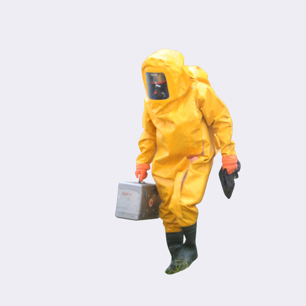 Cam Gaurd Chemical Safety Suit - Color: Yellow